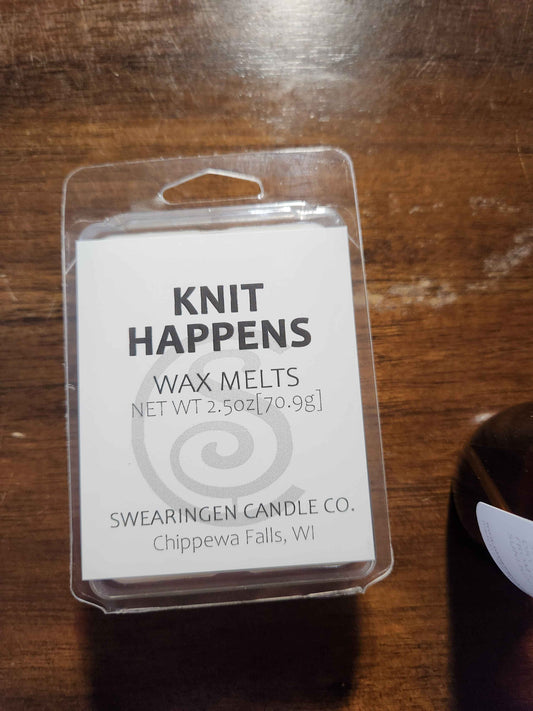 Knit Happens | 6 Cube Wax Melt