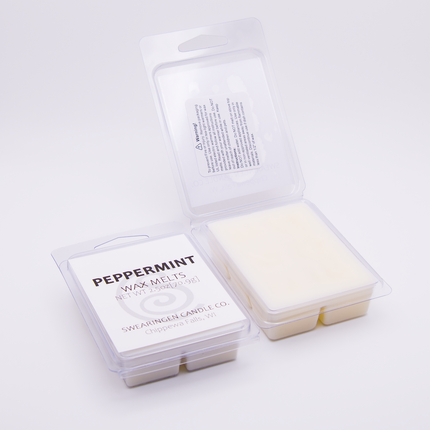 Peppermint  | 6 Cube Wax Melt