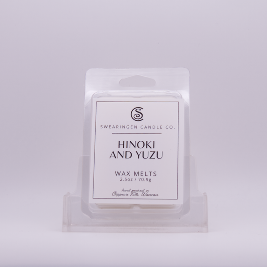 Hinoki and Yuzu  | 6 Cube Wax Melt