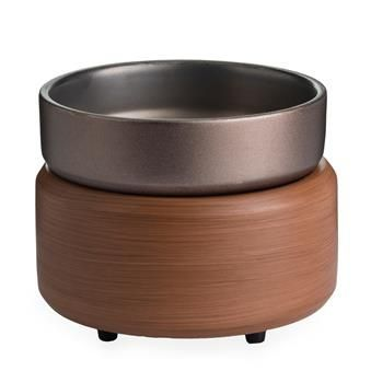 2-in-1 Dish Warmer - Pewter Walnut